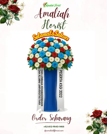 Standing Flowers Kejaksaan