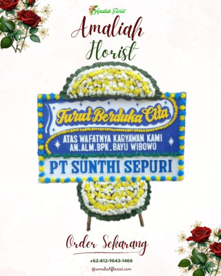 Papan Bunga Duka di Kejaksaan