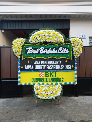 Papan Bunga Duka di Kejaksaan