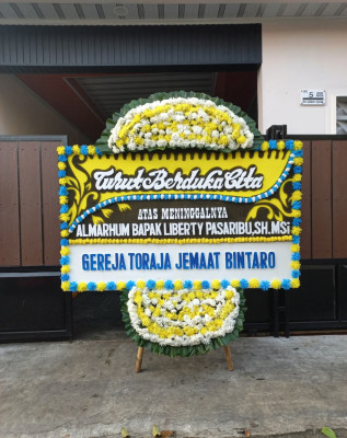 Papan Bunga Duka di Kejaksaan