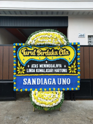 Papan Bunga Duka di Kejaksaan
