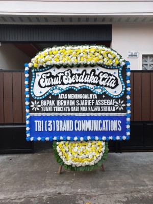 Papan Bunga Duka di Kejaksaan